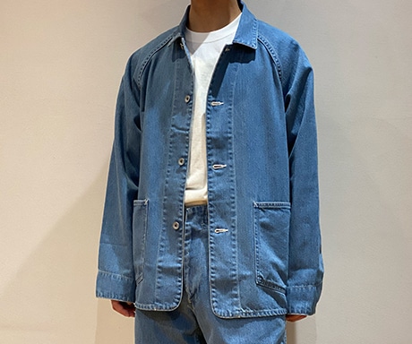 Denim Jacket(S(MEN) IB/インディゴブリーチ): nanamica